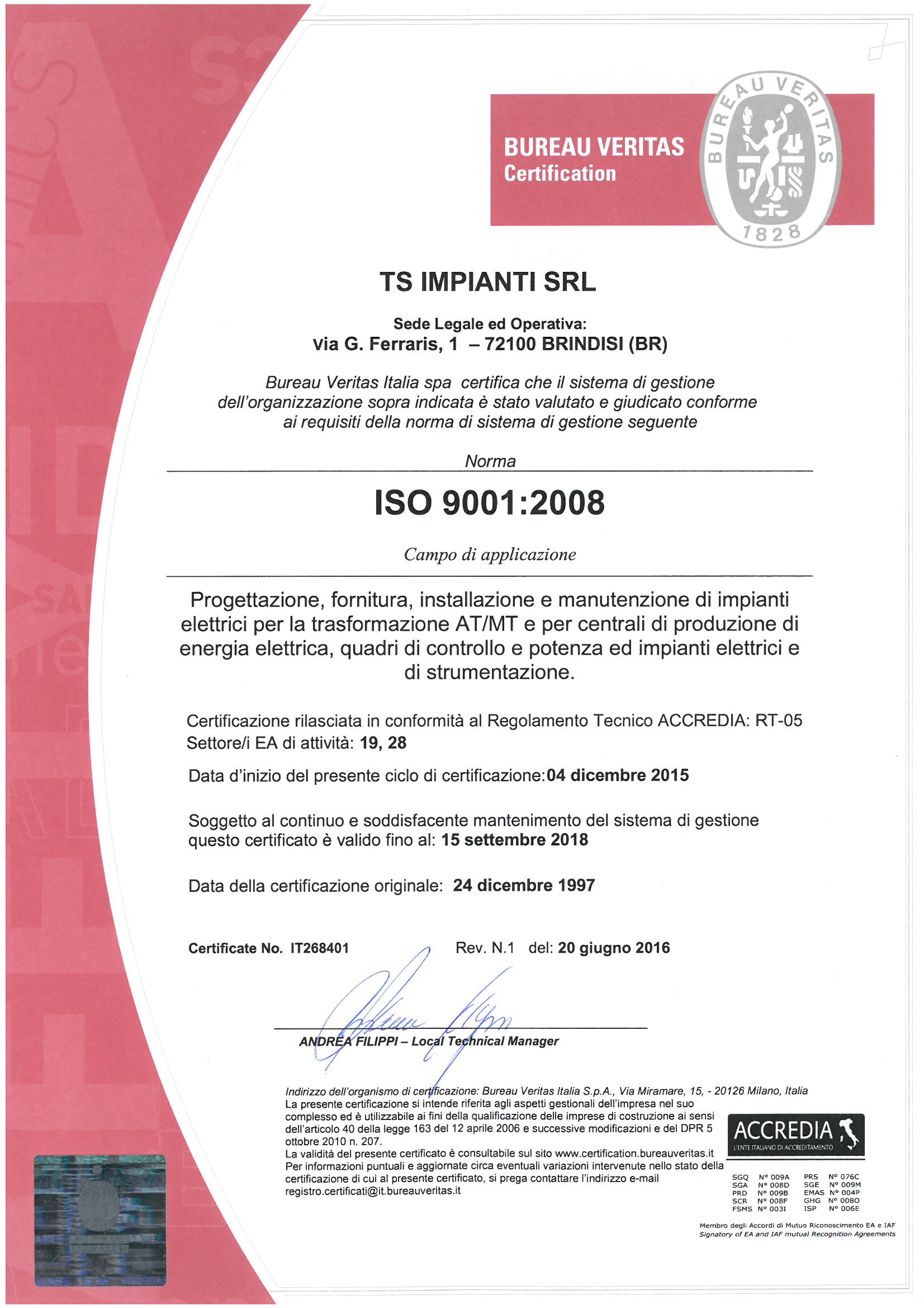 ISO 9001 2008