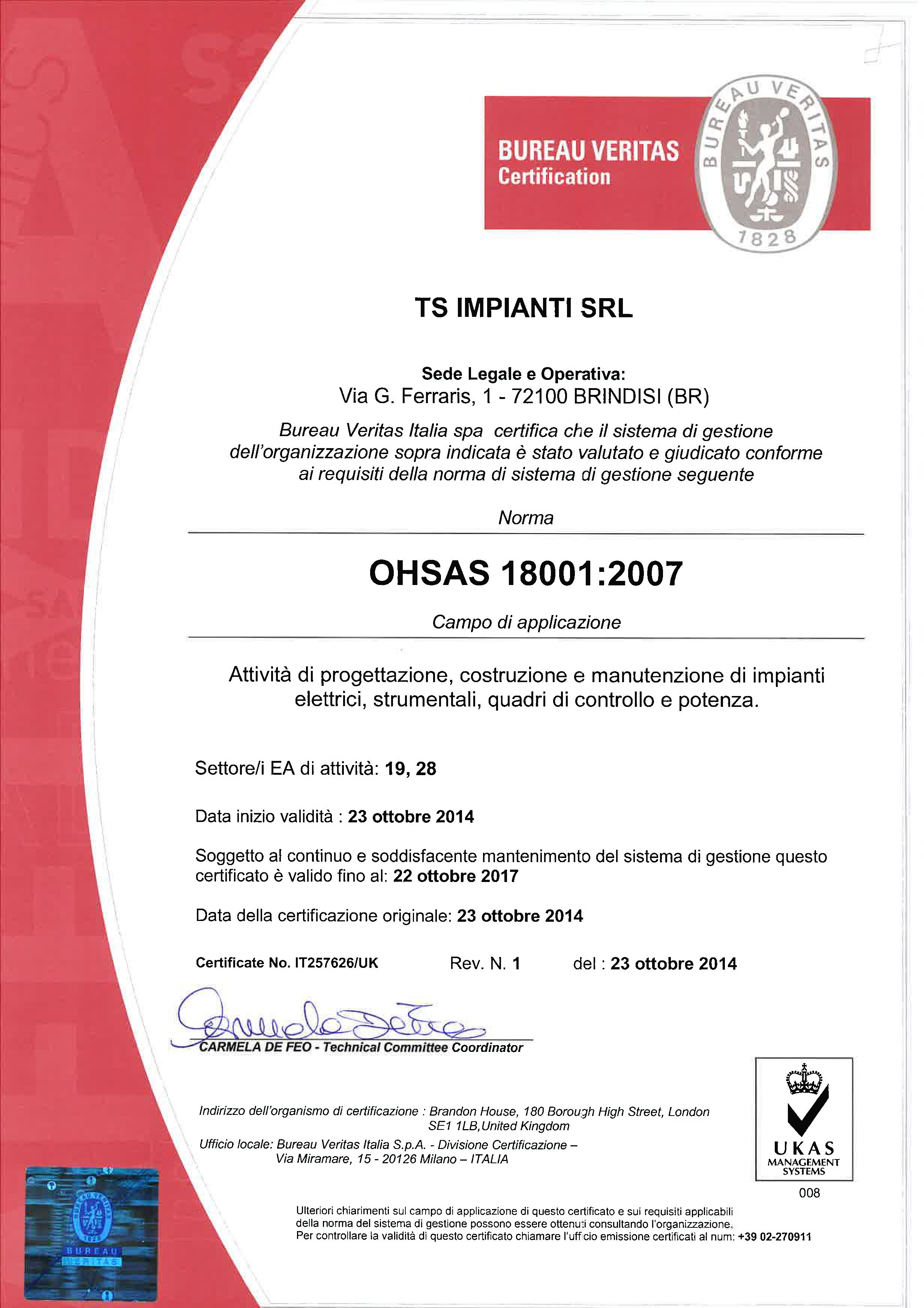 ohsas 18001